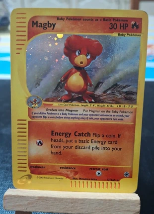 Magby, marke: Pokémon, zustand: Sehr gut, 15,00 €, 16,45 € inklusive Vinted-Käuferschutz