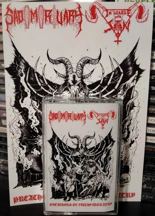 Sadomortuary/In League With Satan split tape, zustand: Neu, 8,00 €, 9,10 € inklusive Vinted-Käuferschutz