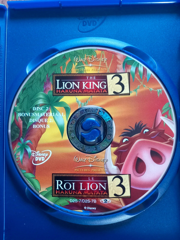 DVD Disney The Lion King 3 Hakuna Matata / Le Roi Lion 3 3