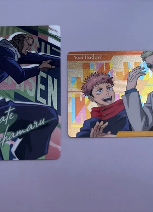 JJK Jujutsu Kaisen cards mechamaru yuji Itadori Kento Nanami, marke: Jujutsu Kaisen, zustand: Wie neu, 2,00 €, 2,80 € inklusive Vinted-Käuferschutz