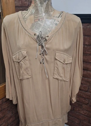 Blouse beige 42/XL kaporal, marca: Kaporal, estado: Muy bueno, tamaño: XL / 42 / 14, 8,00 €, 9,10 € Protección al comprador Pro incluida