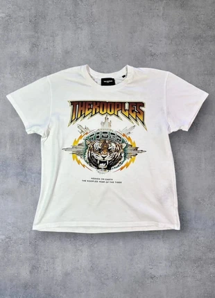 T-shirt The Kooples blanc imprimé tigre - Taille S, brand: The Kooples, condition: Very good, size: S, €25.00, €26.95 includes Buyer Protection Pro