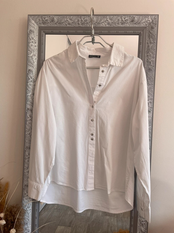 Chemise blanche oversize 1