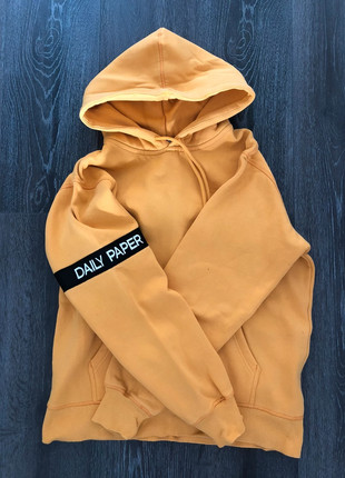 Daily paper hoodie geel sale