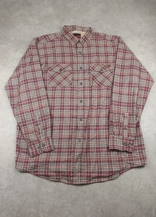 Chemise en flanelle à carreaux épaisse vintage workwear taille homme, brand: Vintage Dressing, condition: Very good, size: XL, €17.00, €18.55 includes Buyer Protection Pro