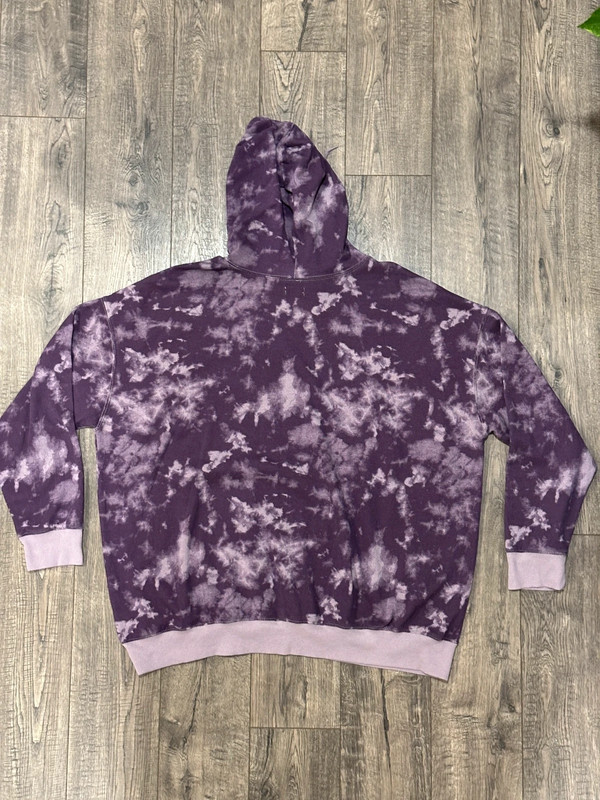 Purple Tie-Dye flirtitude Hoodie 5