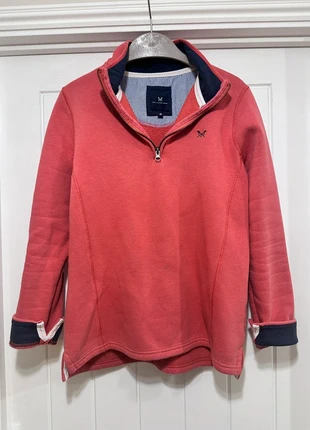 Crew Clothing half zip sweater, brand: Crew Clothing Company, condition: Very good, size: S / UK 8-10, £6.00, £7.00 includes Buyer Protection