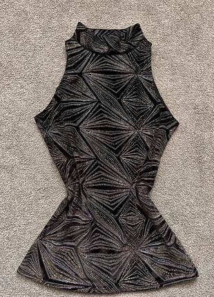 Black sequin top, brand: Top Vintage, condition: Very good, size: S / 36 / 8, €30.00, €32.20 includes Buyer Protection