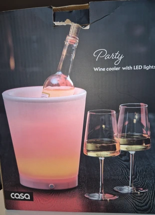 CASA Party Seau à glace avec moodlight, brand: CASA, condizioni: Nuovo con cartellino, €22.50, €24.33 include la Protezione acquisti