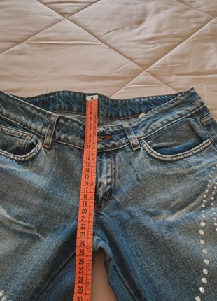 Jeans bootcut donna con strass , marke: yaz gato, zustand: Sehr gut, größe: M / 38 / 10, 15,00 €, 16,45 € inklusive Vinted-Käuferschutz