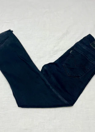 Jean Denim Levi's Premium 724 High rise straight crop Noir femme casual Taille 24/FR34, marque: Levi's, état: Très bon état, taille: XS / 34 / 6, 27,00 €, 29,05 € Protection acheteurs incluse