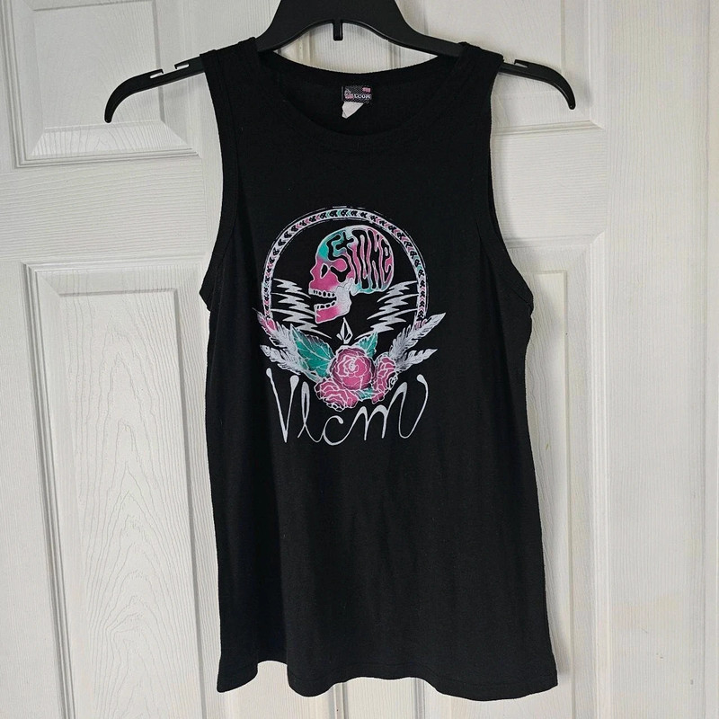 Volcom skater high neck tank top 1