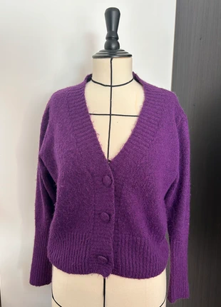 cardigan pull violet, marke: Promod, zustand: Sehr gut, größe: M, 5,00 €, 5,95 € inklusive Vinted-Käuferschutz