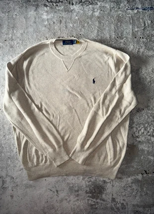 Pull beige Ralph Lauren homme taille XL – 100% coton – Très bon état- pullover, brand: Ralph Lauren, condition: Very good, size: XL, €28.00, €30.10 includes Buyer Protection
