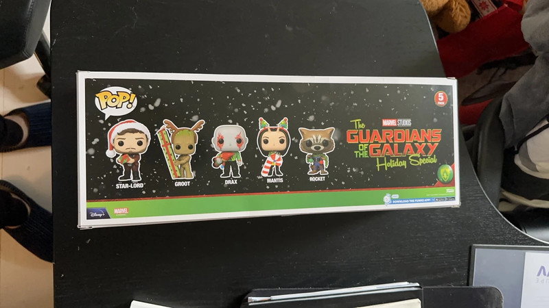  Funko Pop! Marvel Holiday: Guardians of The Galaxy 5 Pack,   Exclusive : Toys & Games