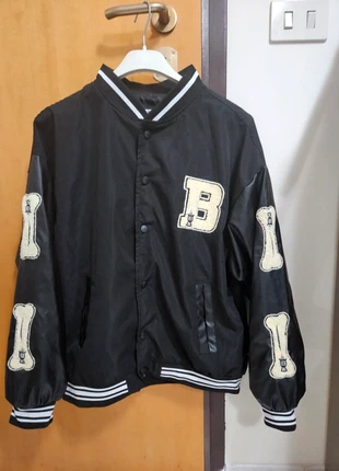 college varsity jacket bone pattern, marke: College, zustand: Neu, größe: L / 40 / 12, 15,00 €, 16,45 € inklusive Vinted-Käuferschutz