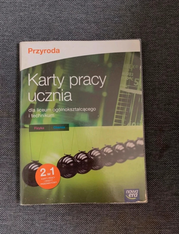 Przyroda Nowa Era Liceum Cz 2 Przyroda karty pracy ucznia dla liceum i technikum Fizyka Chemia Nowa