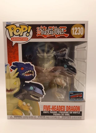 Funko Pop! Animation: Yu-Gi-Oh! Five-Headed Dragon #1230 NYCC 2022 Official Sticker Exclusive, marque: Funko, état: Bon état, taille: Taille unique, 64,99 €, 68,94 € Protection acheteurs (Pro) incluse