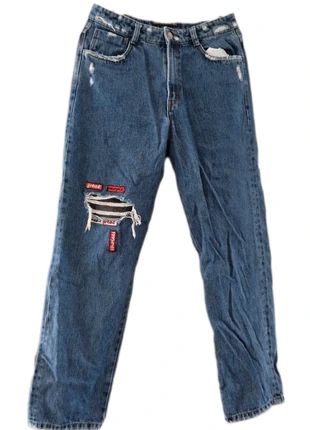 Mom jeans van Zara mt 40, merk: Zara, staat: Goed, maat: L / 40 / 12, € 5,00, € 5,95 inclusief Kopersbescherming