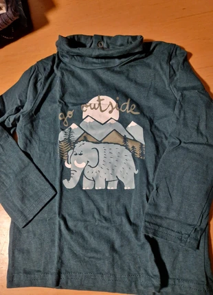 🌸 Tee shirt col roulé manches longues - 24mois - gemo - neuf, marque: Gémo, état: Neuf sans étiquette, taille: 18-24 mois / 86 cm, 3,00 €, 3,85 € Protection acheteurs incluse