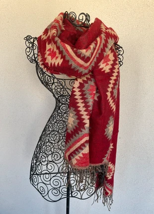 Châle en laine de Yak - Fibre de qualité SuperYak - Artisanat d'Inde, marque: Handmade, état: Neuf sans étiquette, 29,00 €, 31,15 € Protection acheteurs (Pro) incluse