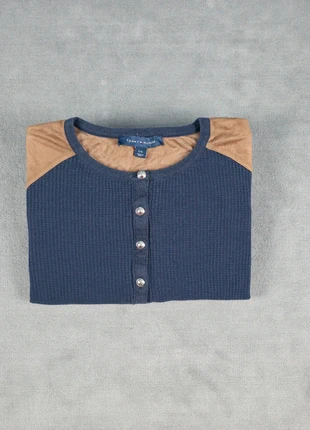 Tommy Hilfiger Femme | Haut manches longues en coton Marine | Taille L ( FR40/42)| TH021, brand: Tommy Hilfiger, condition: Very good, size: L / 40 / 12, €19.90, €21.60 includes Buyer Protection
