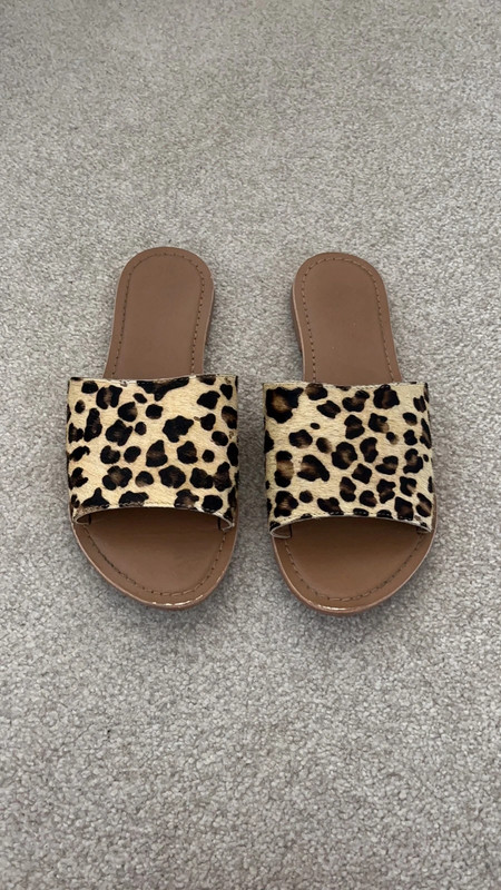 New look 2025 leopard print sandals