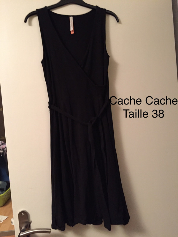 Robe noire Cache Cache Taille 38 - photo numéro 2