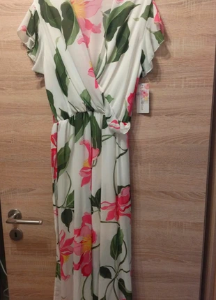 Robe longue cache coeur avec ceinture, brand: New Collection, condizioni: Nuovo con cartellino, taglia: Taglia unica, €35.99, €38.49 include la Protezione acquisti