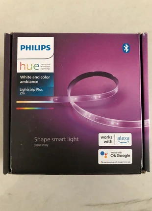Philips hue lighstrip plus v4 2 mètres, marque: Hue, état: Très bon état, 50,00 €, 53,20 € Protection acheteurs incluse