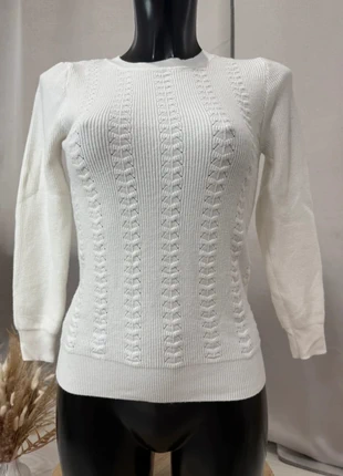 Pull blanc basique – Taille M – Très agréable, zustand: Sehr gut, größe: M / 38 / 10, 14,25 €, 15,66 € inklusive Vinted-Käuferschutz