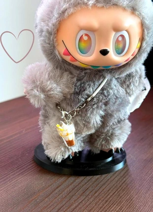 Labubu Micro Drink Charm – Iced Coffee Swirl Cup w/ Yellow Straw & Silver Clip (Doll Not Included), brand: POPMART, condition: New with tags, size: One size, £4.50, £5.16 includes Buyer Protection Pro