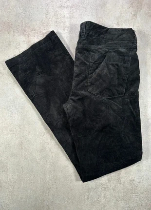 Pantalon Vintage En Velours Côtelé / Corduroy Jcrew noir texture droite taille 10R, marque: Vintage Dressing, état: Très bon état, taille: XL / 42 / 14, 14,00 €, 15,40 € Protection acheteurs (Pro) incluse