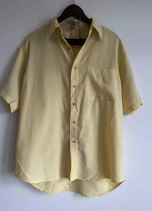 Chemise à carreaux jaune homme - taille M, condition: Good, size: M, €1.00, €1.75 includes Buyer Protection
