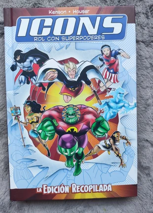 Icons Superheroes Libro Rol Revisada (castellano), marca: Roleplaying Games, estado: Muy bueno, 22,00 €, 23,80 € Protección al comprador incluida