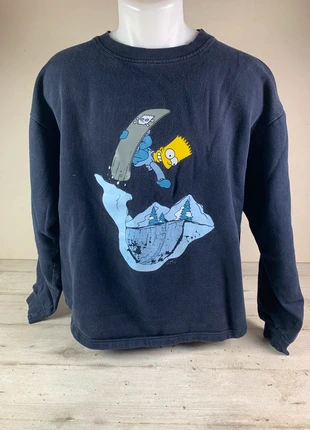 Sweat pull ras du coup Les Simpsons marine - Taille L, marke: Vintage Dressing, zustand: Gut, größe: L, 20,00 €, 21,70 € beinhaltet Vinted-Käuferschutz Pro