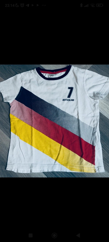 Deutschland T-Shirt Größe 116 für Kinder