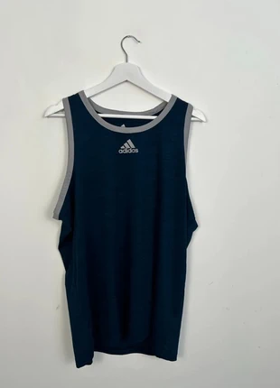 Débardeur Adidas Homme Marine Gris | Taille XL | Très Bon État | Sport Casual | #TM15, marca: adidas, estado: Muito bom, tamanho: XL, €11.00, €12.25 inclui Proteção do Comprador Pro