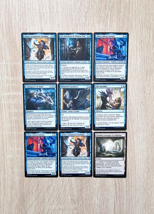 Magic the gathering lot de 9 cartes bleues donjons et dragons humain gredin sorcier, brand: Magic: The Gathering, condition: Very good, €2.20, €3.01 includes Buyer Protection