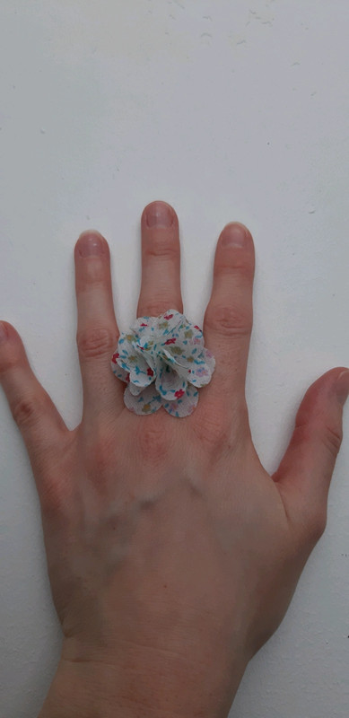 Bague en tissu Vinted