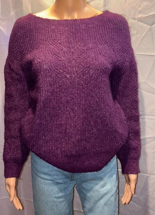 Magnifique Pull violet / prune grosses mailles col bateau taille S, marque: Promod, état: Très bon état, taille: S / 36 / 8, 10,00 €, 11,20 € Protection acheteurs incluse