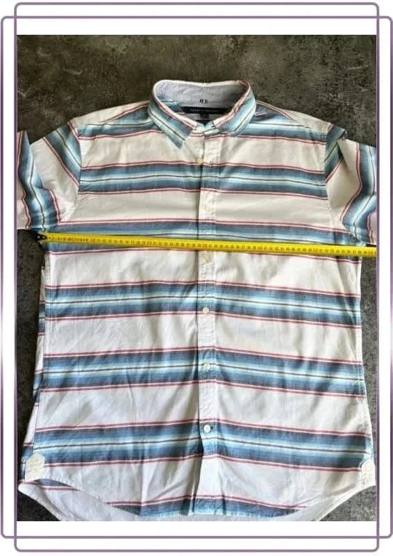 Chemise homme Tommy Hilfiger L Custum Fit - Men shirt - Herrenhemd - Camicia uomo - photo numéro 5