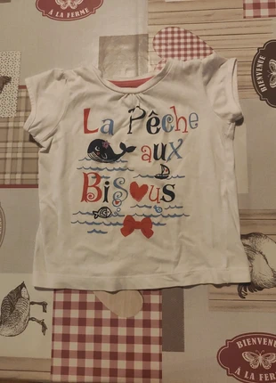T-shirt, marque: Tissaia, état: Très bon état, taille: 18-24 mois / 86 cm, 1,00 €, 1,75 € Protection acheteurs incluse