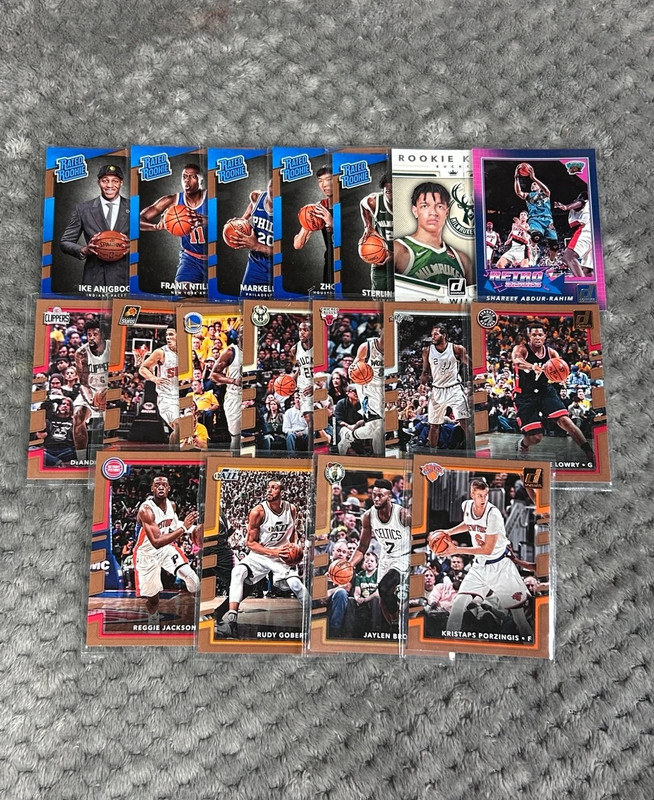 Lot of Donruss Basketball Cards 1