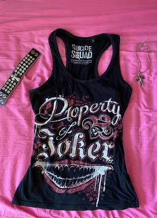 canotta suicide squad taglia S y2k, marke: Suicide Squad, zustand: Gut, größe: S / 36 / 8, 7,00 €, 8,05 € inklusive Vinted-Käuferschutz