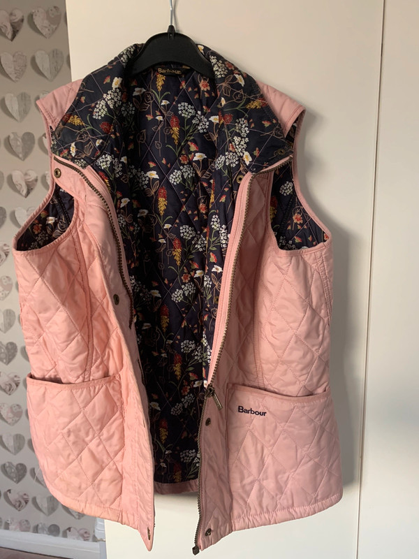 Barbour vest top womens Pink
