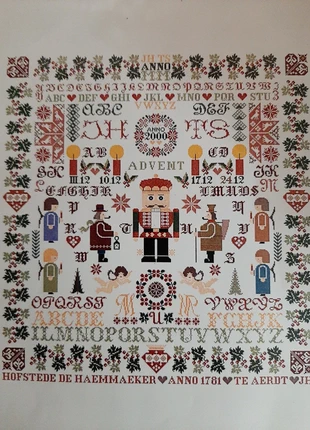 Merklap Patroon Kerst/Advent Jan Houtman, brand: Jan Houtman, condizioni: Nuovo senza cartellino, €10.00, €11.20 include la Protezione acquisti