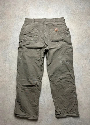 Jean Carpenter Regular Fit Vintage Carhartt Kaki, merk: Carhartt, staat: Veelgebruikt, maat: W36 | FR 46, € 15,00, € 16,45 inclusief Kopersbescherming Pro