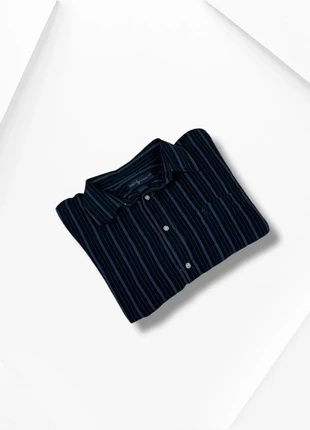 Chemise noire à rayures logo brodé Ralph Lauren * Taille XL, brand: Ralph Lauren, condition: Very good, size: XL, €32.17, €34.48 includes Buyer Protection Pro