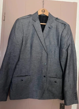 Armand Thiery New Classic - Veste grise en lin style chic décontracté, marque: Armand Thiery, état: Très bon état, taille: 54, 69,00 €, 73,15 € Protection acheteurs incluse